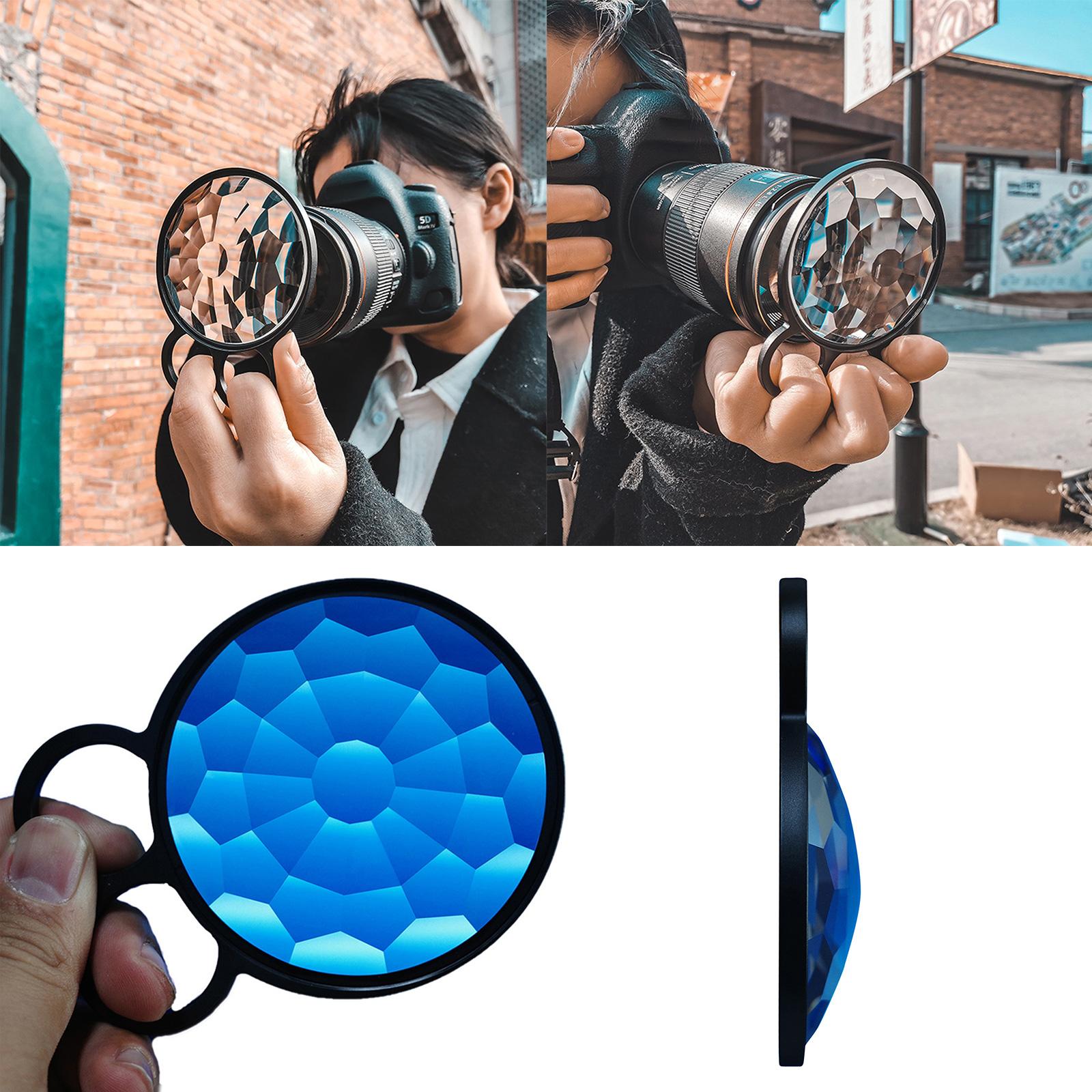 

Ручной калейдоскоп стеклянный фильтр объектив ручная призма для DSLR, Креативная фотография призма аксессуар