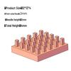Mini dissipateur thermique Jun Ding Ying (Pack de 8)
