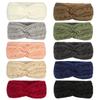 Fleece Lining Winter Headbands Wide Edge Hair Band Fashion Knitted Headbands  Hair Accessories