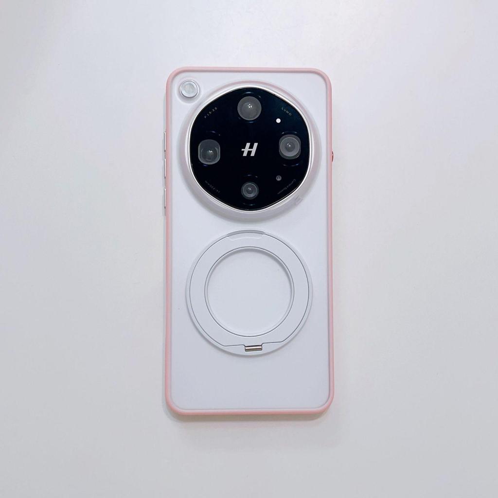 OPPO FindX9 Ultra Magnetic Rotating Bracket Frosted Phone Case