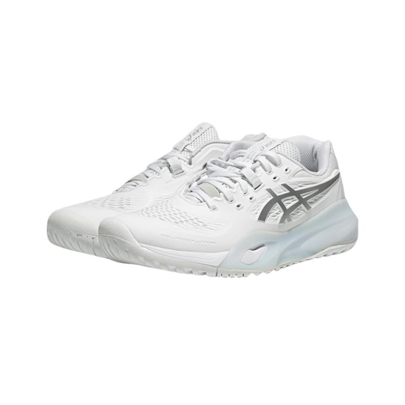 Asics  Gel Resolution X White Pure Silver Women Sneakers 1042A279-100