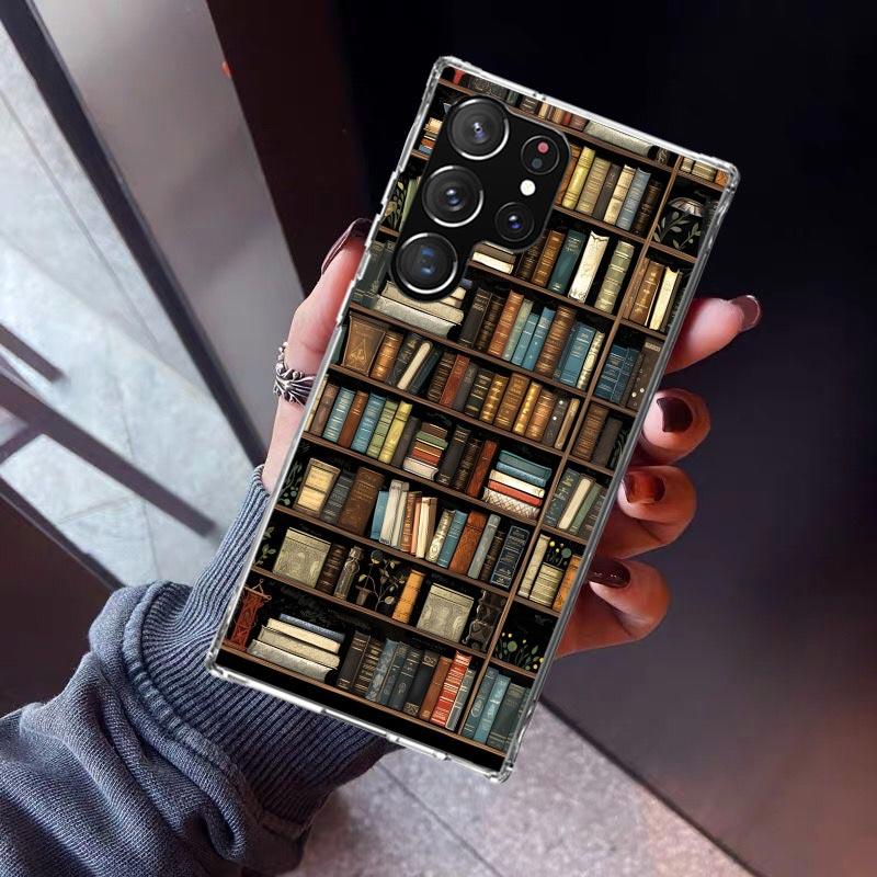 

Read Books illustration Reading Phone Case For Samsung Galaxy S23 S24 S25 Edge S26 Ultra S22 + S21 Plus S20 FE Cover Silicone Pr Samsung S26