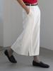 Raye Rosa Slit Long Skirt (Ivory)