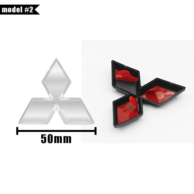 

For Mitsubishi Asx Lancer V73 Triton Galan Colt Evolution Xpander Attrage Car Logo Steering Wheel Center Sticker Car Accessories