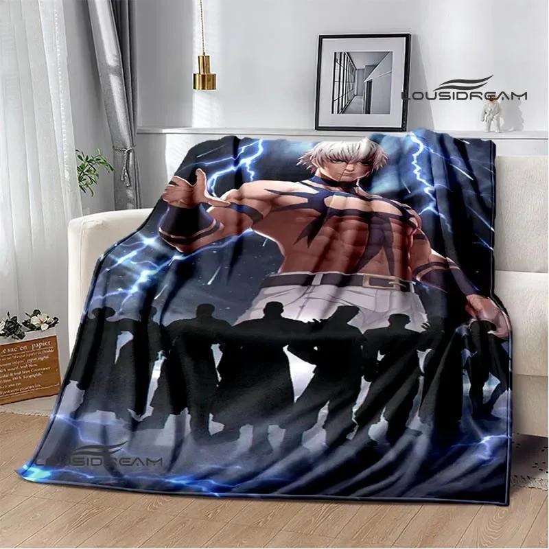 3D Game KING OF FIGHT Cartoon Printed Blanket Warm Flannel Blankets Soft and Comfortable Blanket Bed Linings Birthday Gift