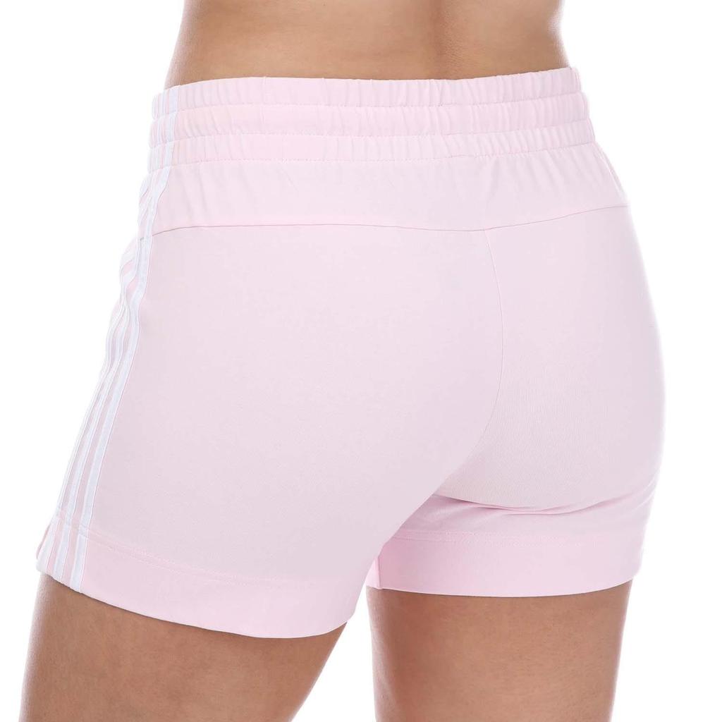 Adidas Womens/Ladies Essentials Contrast Striped Slim Shorts