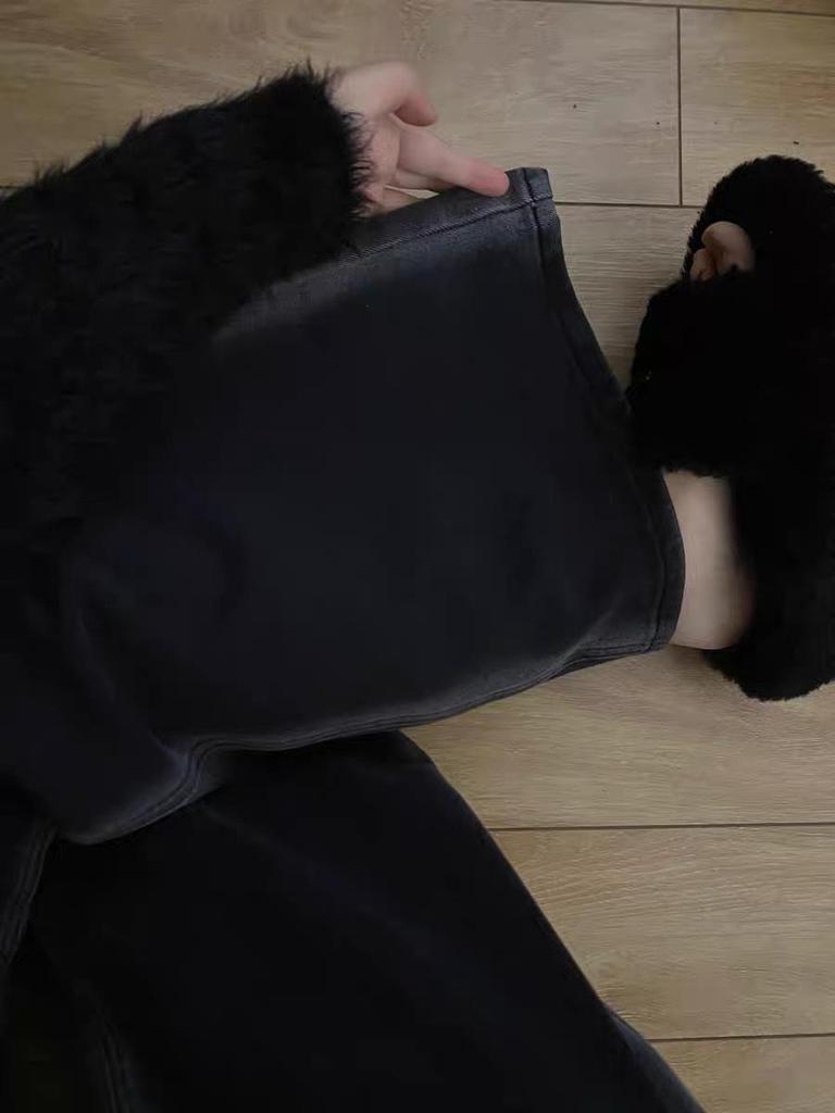 Women's High-Waist Micro-Flare Jeans: Versatile Wide-Leg Design for Autumn and Winter