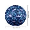Chelsea FC Theme Soccer Ball Size 5 Soccer Ball Soft Touch Professional Training Football for Outdoor Sports