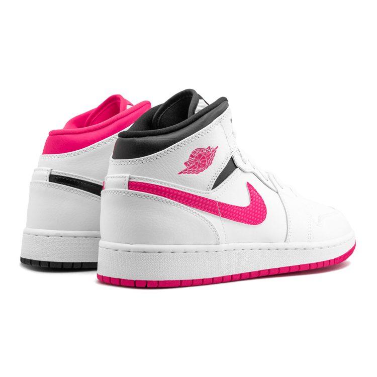Jordan 1 Retro Mid GS Hyper Pink 555112-106