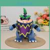 Peluche Super Mario Bros Wonder Bowser Jr Oscuro Con Pelo Corto Super Morbido Per Bambini E Collezionisti