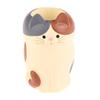 1Pc Japan Style Glasses Mobile Phone Holder Stationery Desktop Cat Decoration Collectible Home Decor Resin Craft Ornaments