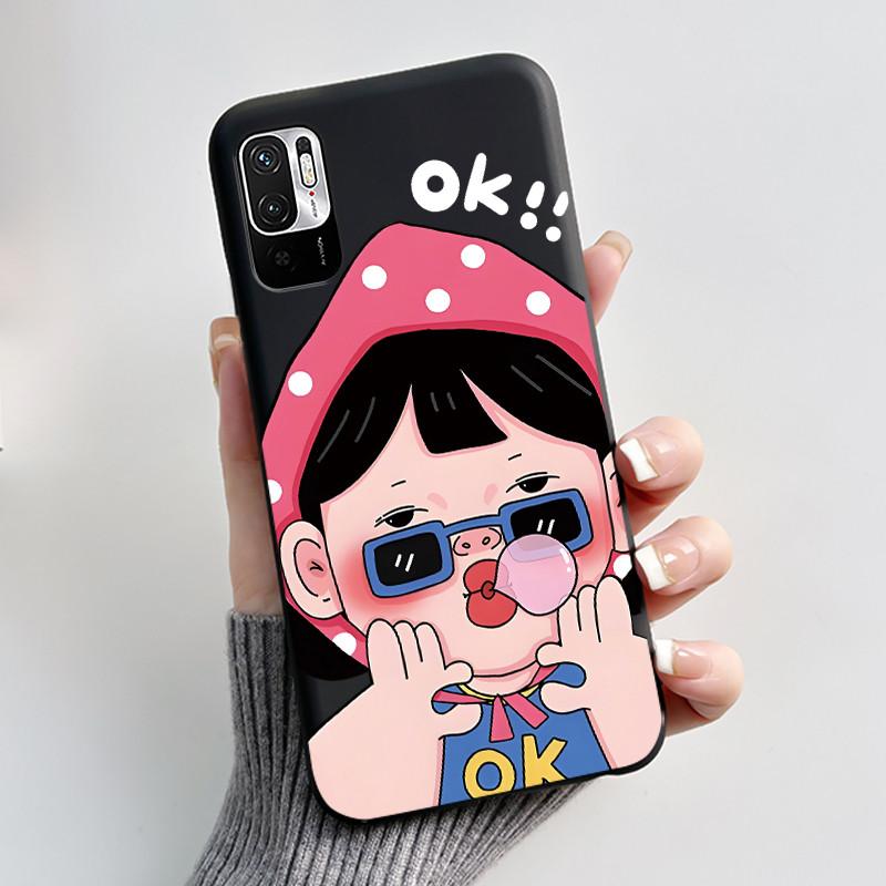 

Cute Case For Redmi Note 10 JE Fundas Printing Shell Protective Cover Soft Silicone Cartoon Phone Casing Capa Coque Redmi Note 10 JE