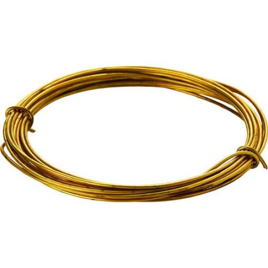 

TRUSCO Brass Diameter x Approximately 5 Rolls Wire, 1.20mm 2.5m, TBW-18, (Case Sold)