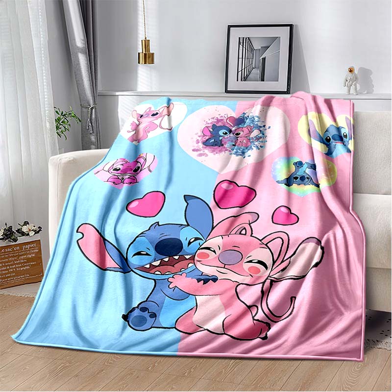 3D Classic Cartoon Blanket Theme Flannel Blanket for Couch Bed Living Room Sofa, Decorative Pattern Super Soft Cozy, Great Gifts