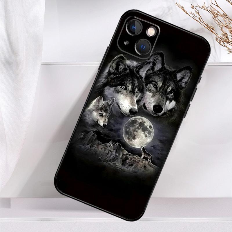 

Чехол для телефона Galaxy Animal Wolf для iPhone 14 13 12 11 16 15 Pro Max Plus Mini 7 8 X XR XS Max, мягкий чехол iPhone 15