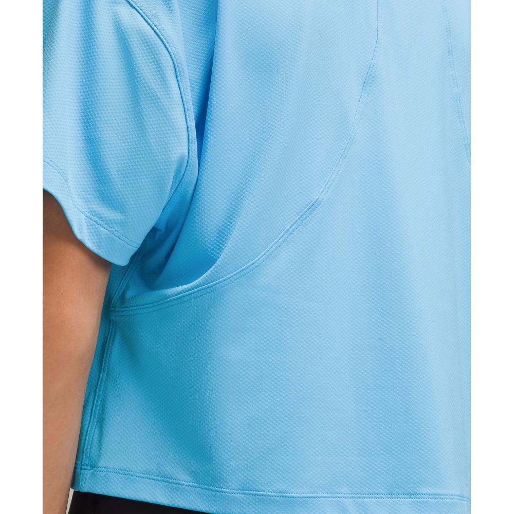 Lululemon Abrasion ResisTanT Training T shirT Kayak Blue lighT