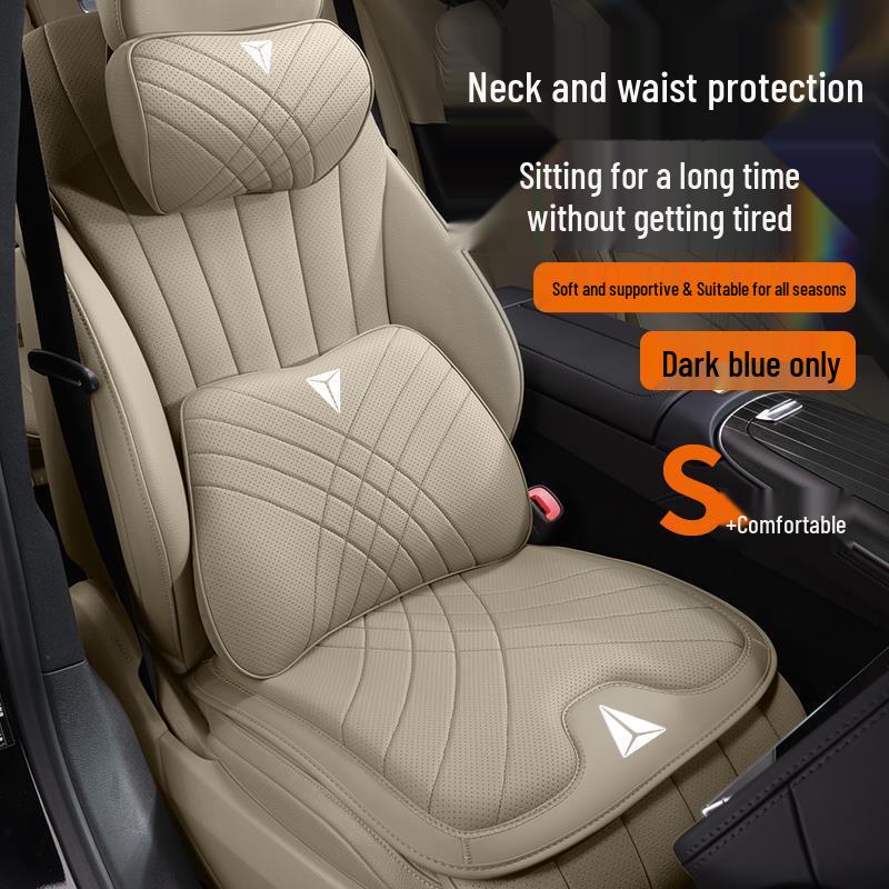 Neck Protection Pillow for Deep Blue Car Headrest and Lumbar Support S07/S05/S09/L07/SL03/G318