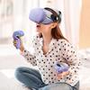 Compatible with Oculus Quest 2 Accessories, VR Silicone face Cover, VR Shell Cover,Compatible with Quest 2 Touch Controller Grip Cover