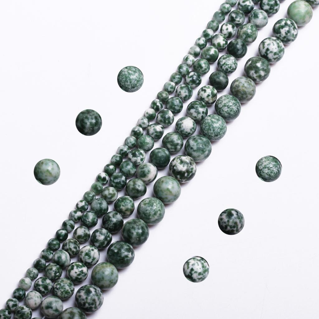 40/30/20/15Pcs Round Loose Beads 4/6/8/10/12mm for Jewelry Making DIY Bracelet Necklace Needlework Natural Stone 