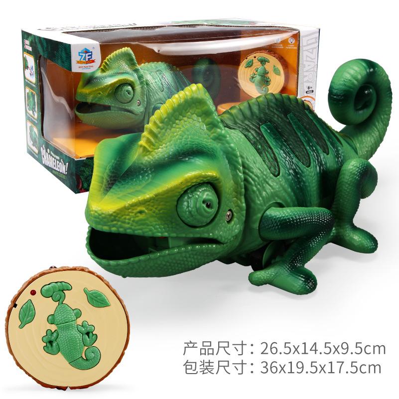 

Моделирование Пульт Дистанционного Управления Электрический Ползающий Хамелеон Модель Животного Пульт Дистанционного Управления Хищник Хамелеон Звуковой Эффект Детские Игрушки зелёный