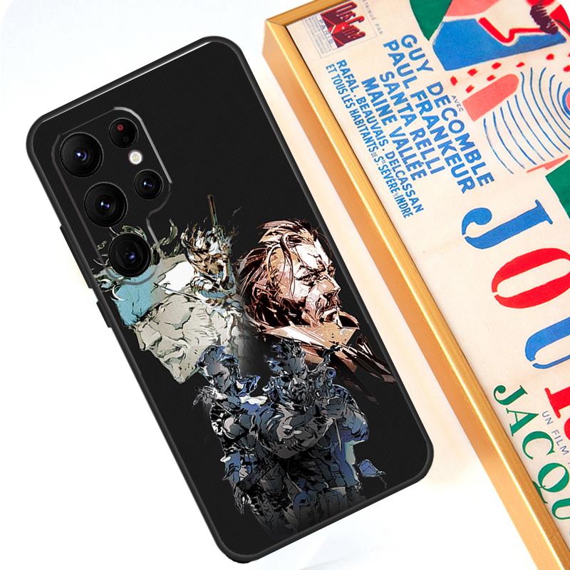 Metal Gear Solid Case For Samsung Galaxy S24 Ultra S23 S22 S20 S21 FE Note 10 20 Ultra S8 S9 S10 Plus Cover
