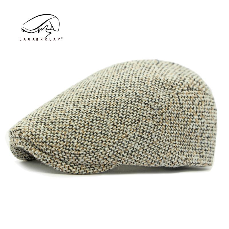 Hat women's spring and autumn winter new fashion cap beret men's British retro forward hat painter hat
