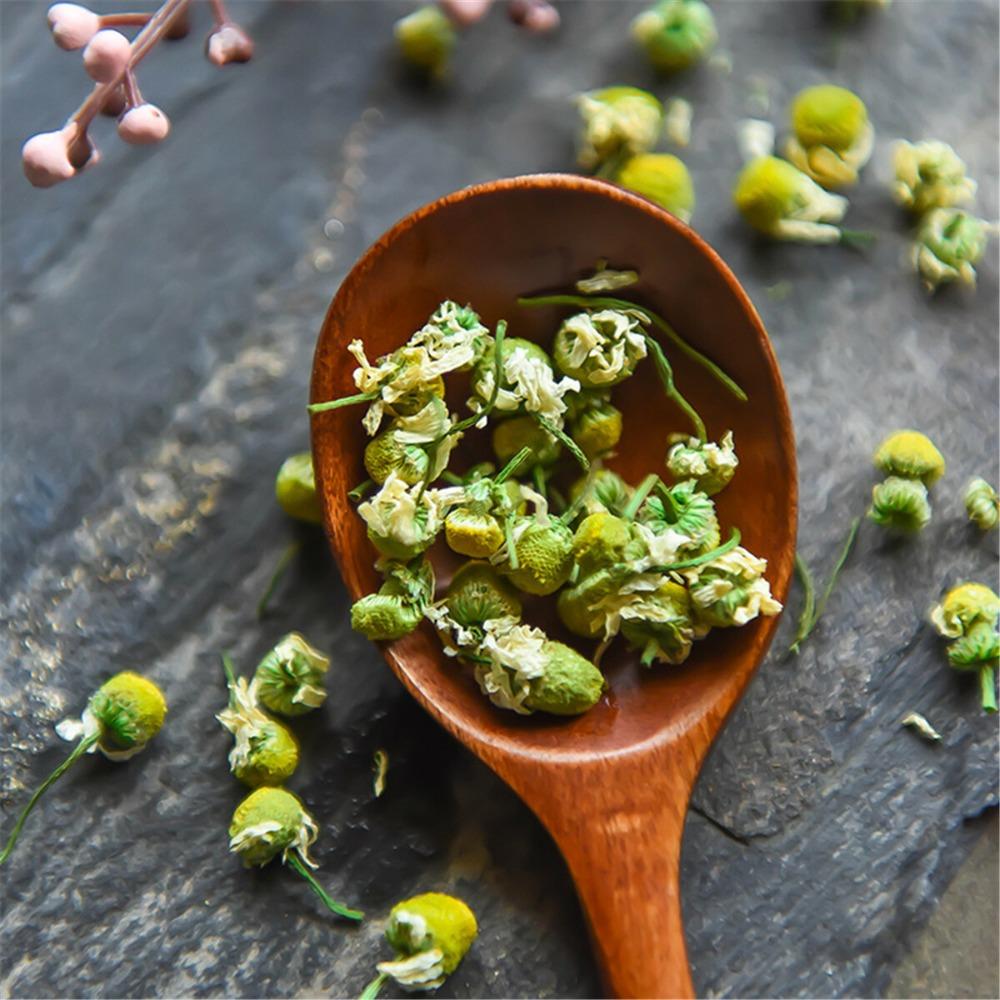 Dried Chamomile Flowers Herbal Tea Natural Calming Drink