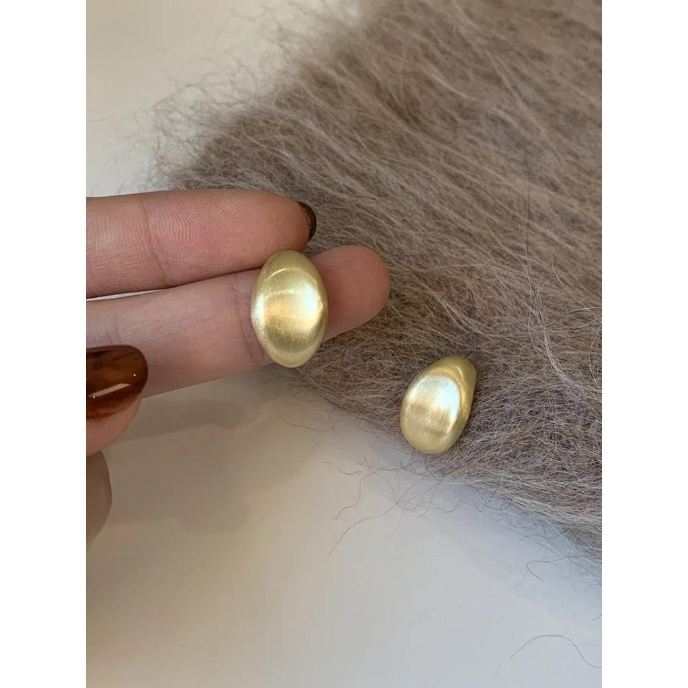 925 Silver Earrings Gold Color Ball for Women Sexy Fashion Jewelry Gift Party Wedding Trendy Pendientes