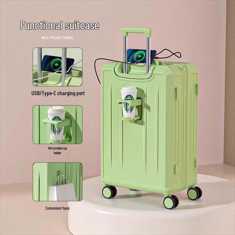 JOURHEY SHI ABS Hardshell Smart Luggage 20 Inch