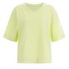 Shop   Women V Neck 5 8 Loose FiT 100  CoTTon T shirT Black Dai Wsh 12011