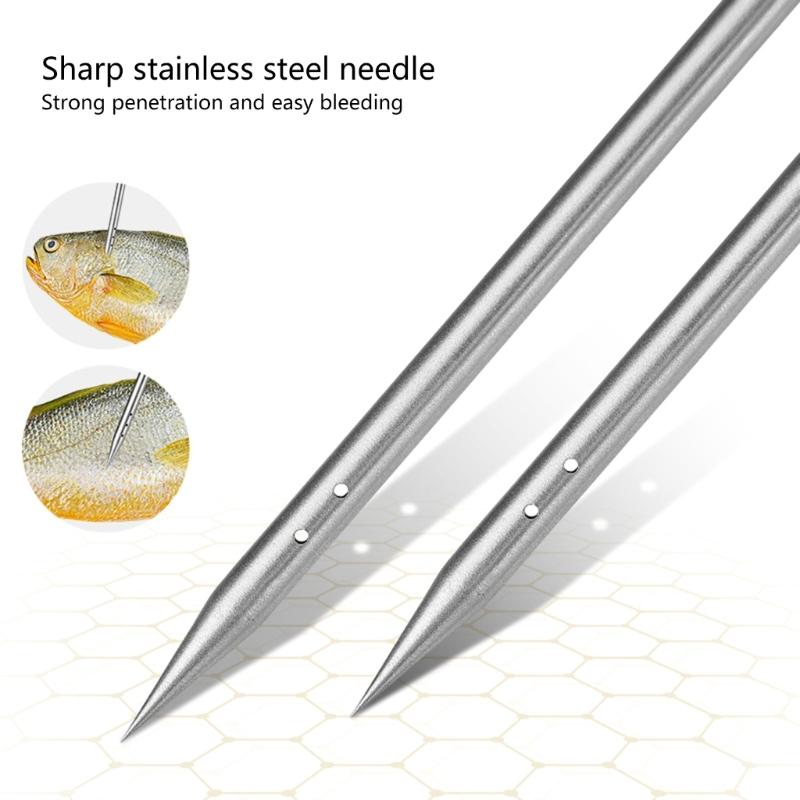 Professionelles Angelwerkzeug aus Edelstahl zur Verbesserung des Angelerlebnisses Multifunktionales abnehmbares Fischentlüftungswerkzeug