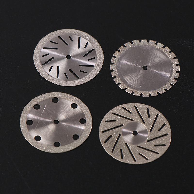 Dental Lab Double Sided Diamond Cutting Disc 22Mm For Separating Polishing Ceramic Crown Plaster Or Jade