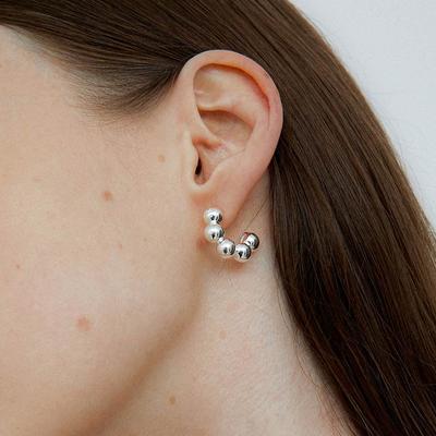 Bubble Hoop Earrings