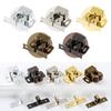 5pcs Zinc Plated Door Buckles Cabinet Door Catches Suitable for Drawers Lockers