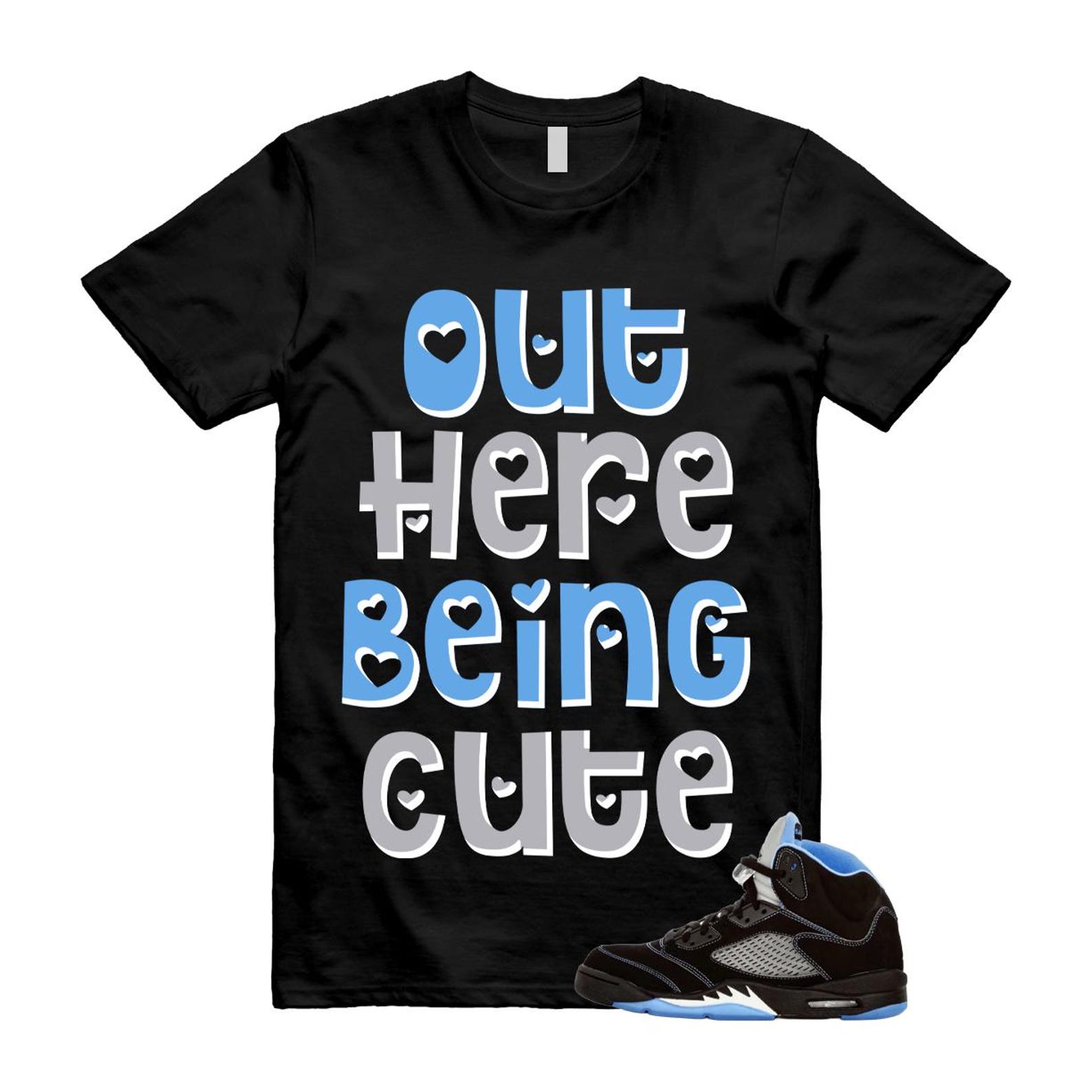 5 Black University Blue White 2026 T Shirt Match OHBC M