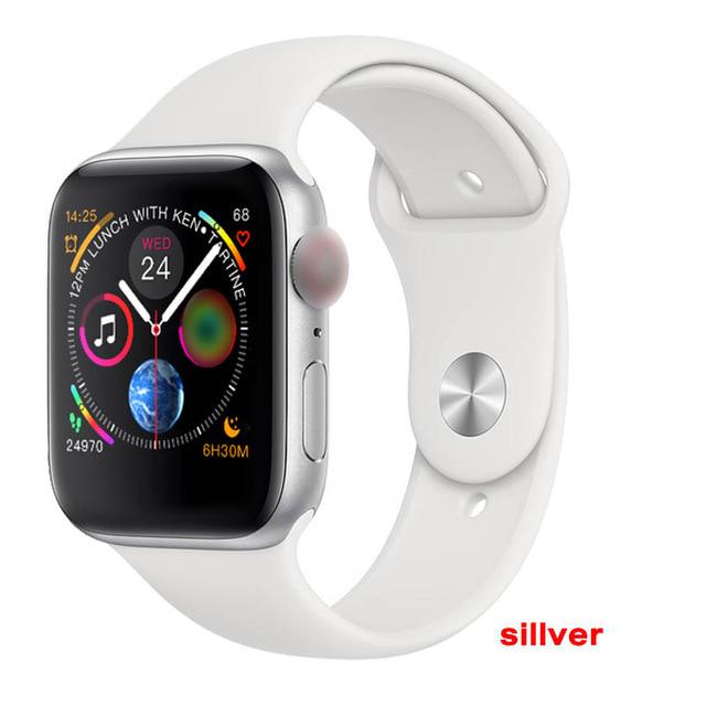 IWO 8 W54 Smart Watch 44mm Serie 4 Custodia 1:1 Bluetooth Smartwatch Ecg  Orologi Ios Android Nave veloce