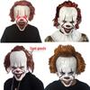 Dostępna Maska Klauna Pennywise 2019 Nakrycie Głowy Cosplay na Halloween Horror