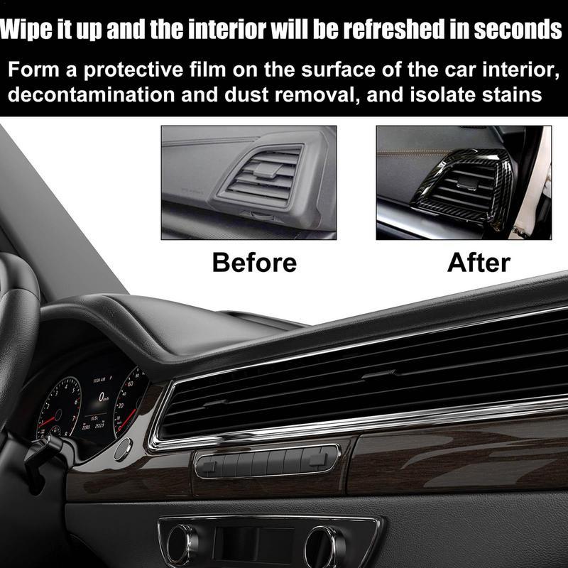30ml Car Refurbishing Agent Plastic Refurbished Plating Coating Agent Wax Panel Auto Interior Crystal Renovated Coating Supplies