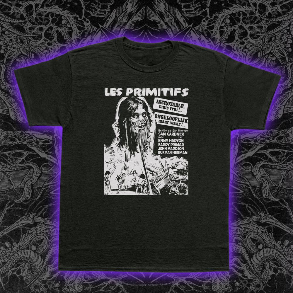 Les Primitifs T-Shirt Art Brut Outsider Expressionist Graphic Tee Streetwear
