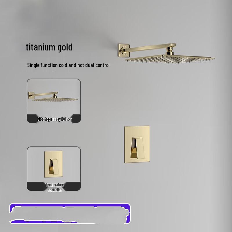 Скрытая термостатическая душевая система Shengbey