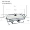 Household Rectangular Hot Pot Stove Restaurant Glass Buffet Stove Single Two Three Grid Food Heating Containers