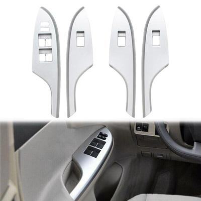 Auto Raam Schakelaar Omlijsting Trim Cover LHD 74271-02300-B0 Voor Toyota Corolla 2009-2013 Facelift Links Rechts Accessoires