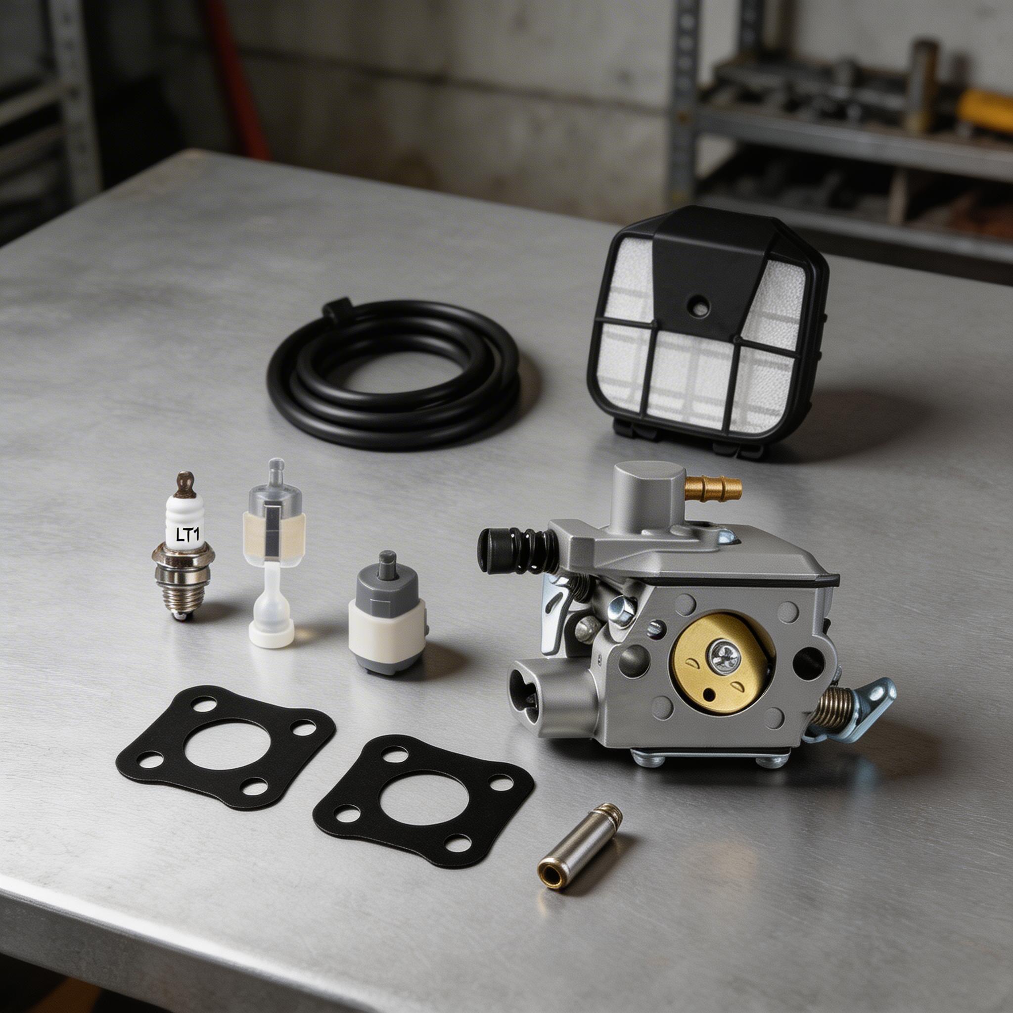 

A021003391 Carburetor Kit Compatible With CS490, CS-490, 491S Air Filter Carburetor Kit For Chain Saw Lawn Equipment China Mainland