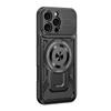 Applicable To iPhone16PROMAX Mobile Phone Case, Excellent Nail and Skin Feeling, Rotating Bracket, Magnetic Attraction, Apple 17 Anti-drop Hard