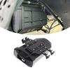 Heavy Duty ABS Motorcycle Tool Container 3.8L Capacity Waterproof Side Mount Accessory for Bike CR1000L/CRF1100L Use