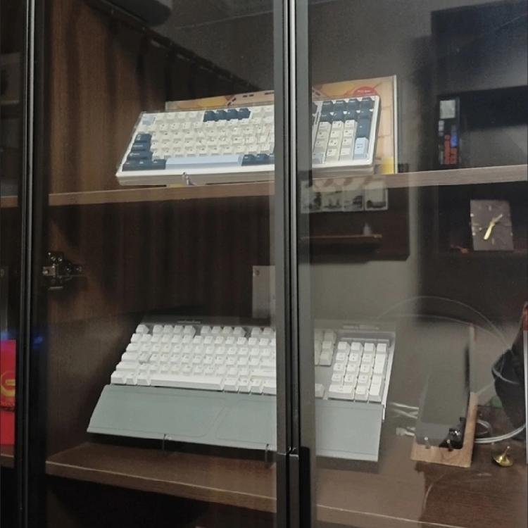 Mechanical Keyboard Display Holder, Desktop Clear Keyboard Rack Computer Keyboard Storage Shelf Storage Holder