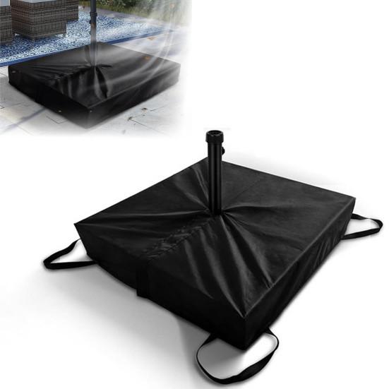 Outdoor Umbrella Base Cover Heavy Duty 600D Oxford Cloth Waterproof Anti-UV Outside Garden Patio Umbrella Stand Square Protector Cover Umbrella