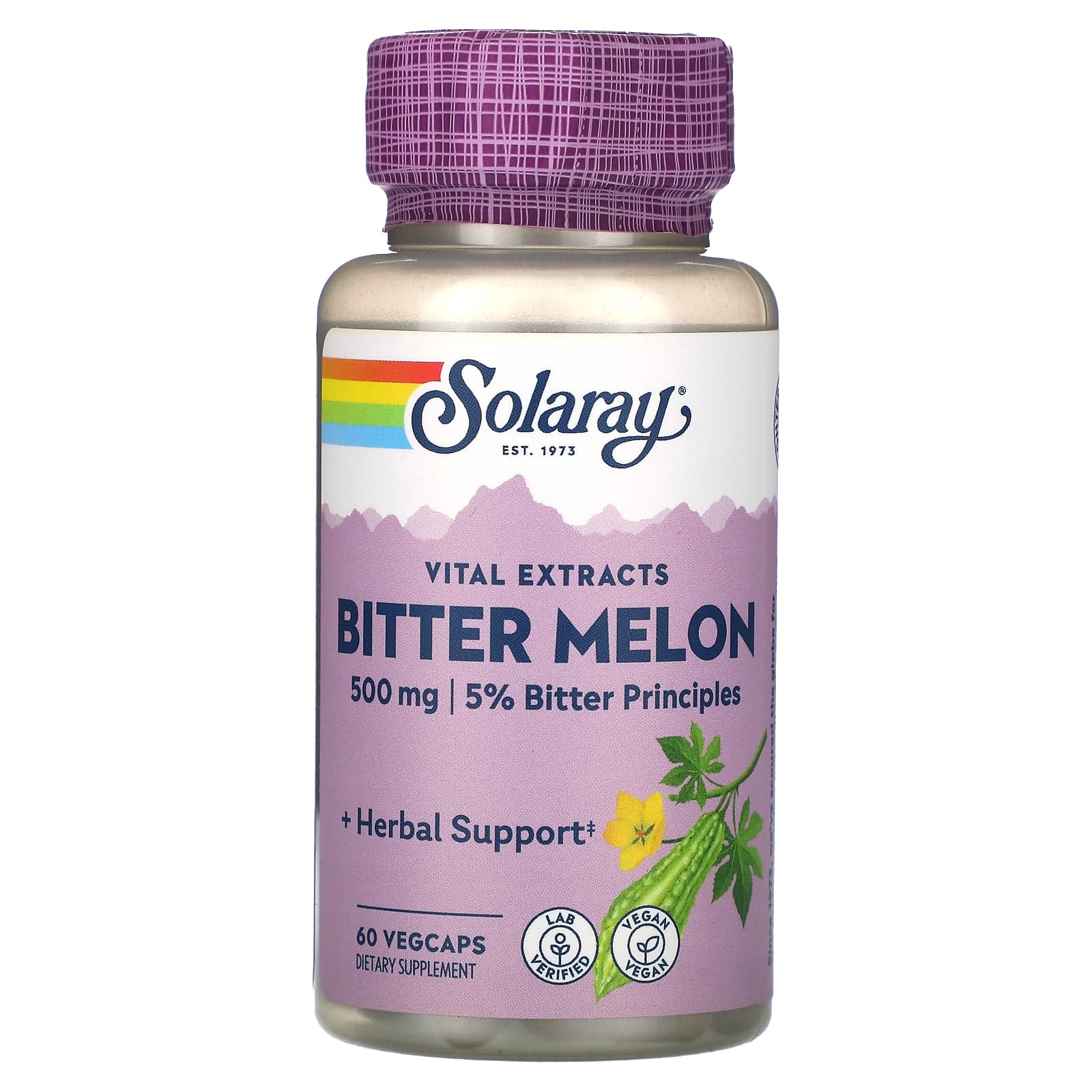 

Essential Extract, Bitter Melon, 500Mg, 60 Veggie Caps