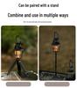 Mountain Guest Rechargeable Retro Pine Cone Camping Tent Lamp with Long Battery Life
