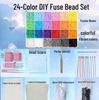2.6mm Perler Beads Complete Set: 3D Puzzle, Fused Beads, DIY Tool Kit for Handmade Crafts.